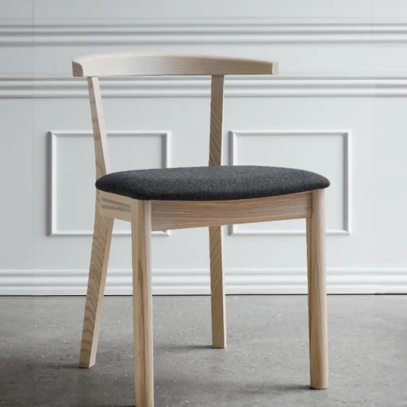 Skovby 52 Chaise en bois massif avec assise rembourrée* Chaise De Salle à Manger|Chaise Salon