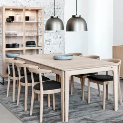 Skovby 52 Chaise en bois massif avec assise rembourrée* Chaise De Salle à Manger|Chaise Salon