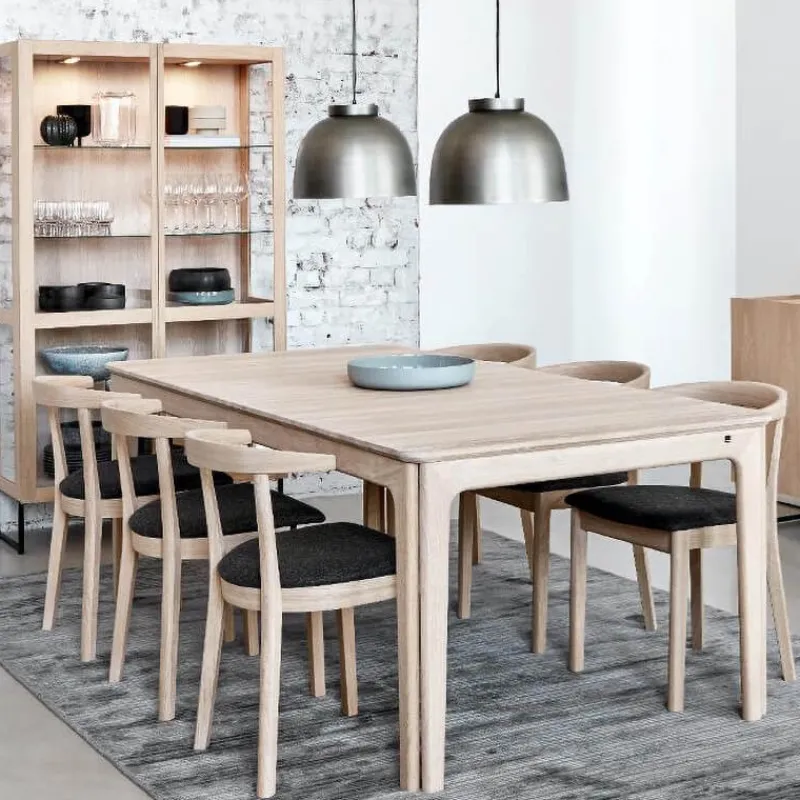 Skovby 52 Chaise en bois massif avec assise rembourrée* Chaise De Salle à Manger|Chaise Salon