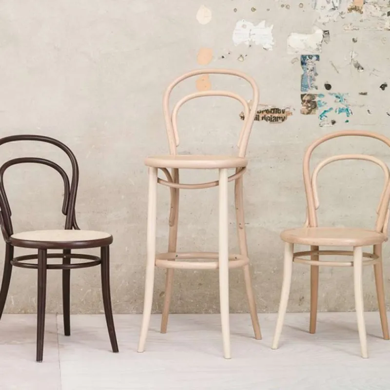 Ton 134 ® Tabouret de bar en bois style bistrot* Tabouret De Bar (assise +/- 80 Cm)