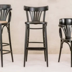 Ton 56 ® Tabouret de bar style bistrot en bois* Tabouret De Bar (assise +/- 80 Cm)