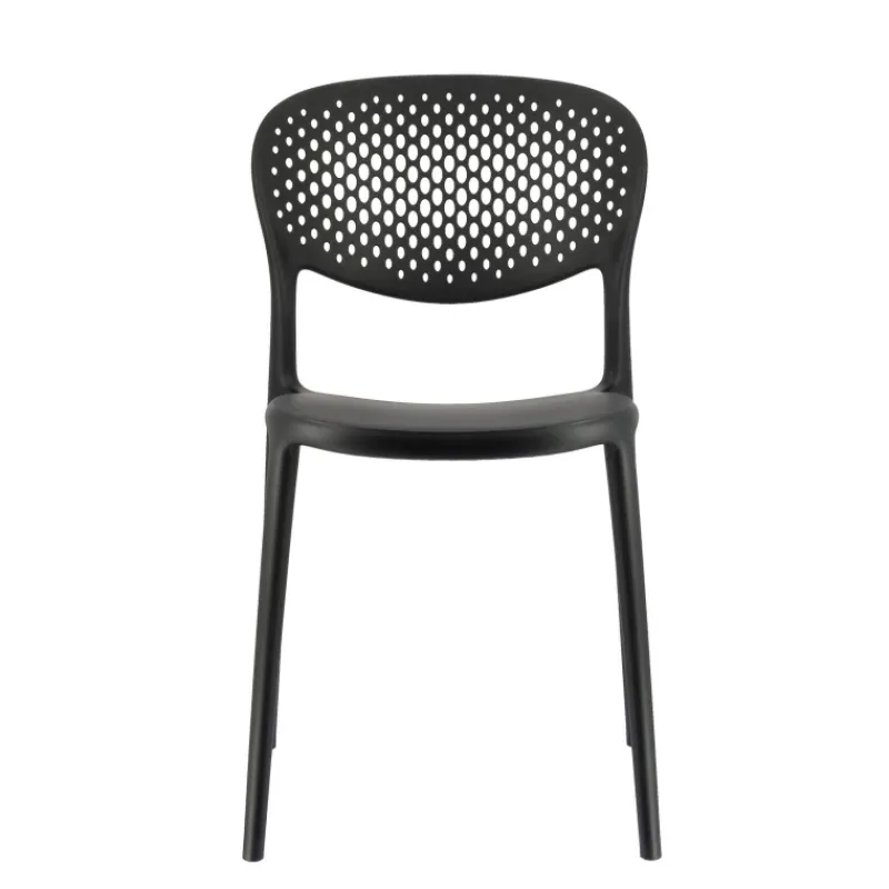 Abby Connubia® Chaise de jardin empilable en polypropylène recyclé avec dossier microperforé* Chaise De Jardin