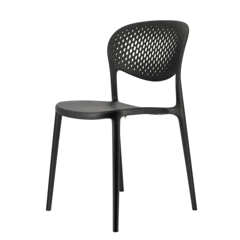 Abby Connubia® Chaise de jardin empilable en polypropylène recyclé avec dossier microperforé* Chaise De Jardin