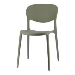 Abby Connubia® Chaise de jardin italienne empilable en polypropylène recyclé sans accoudoirs* Chaise De Jardin