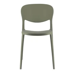 Abby Connubia® Chaise de jardin italienne empilable en polypropylène recyclé sans accoudoirs* Chaise De Jardin