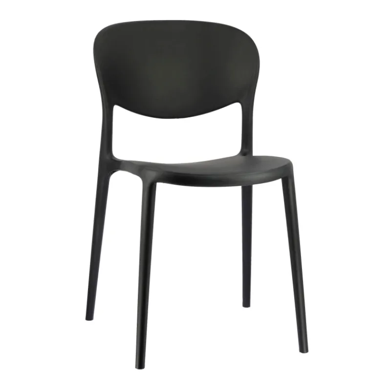 Abby Connubia® Chaise de jardin italienne empilable en polypropylène recyclé sans accoudoirs* Chaise De Jardin