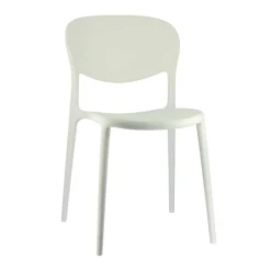 Abby Connubia® Chaise de jardin italienne empilable en polypropylène recyclé sans accoudoirs* Chaise De Jardin