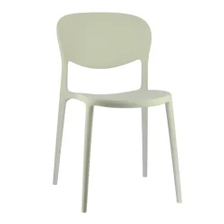 Abby Connubia® Chaise de jardin italienne empilable en polypropylène recyclé sans accoudoirs* Chaise De Jardin