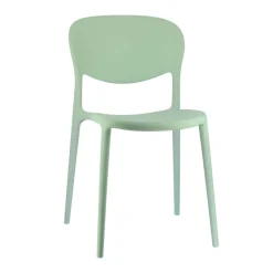 Abby Connubia® Chaise italienne empilable en polypropylène recyclé sans accoudoirs* Chaise De Cuisine|Chaise De Salle à Manger