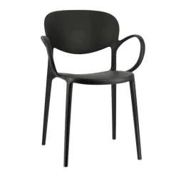 Abby Connubia® Fauteuil de jardin empilable en polypropylène recyclé* Fauteuil De Jardin