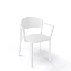 Abuela B Chaise avec accoudoirs empilable en technopolymère* Chaise De Cuisine|Chaise De Salle à Manger