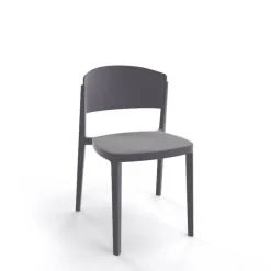 Abuela Chaise de terrasse moderne empilable en technopolymère* Chaise De Jardin
