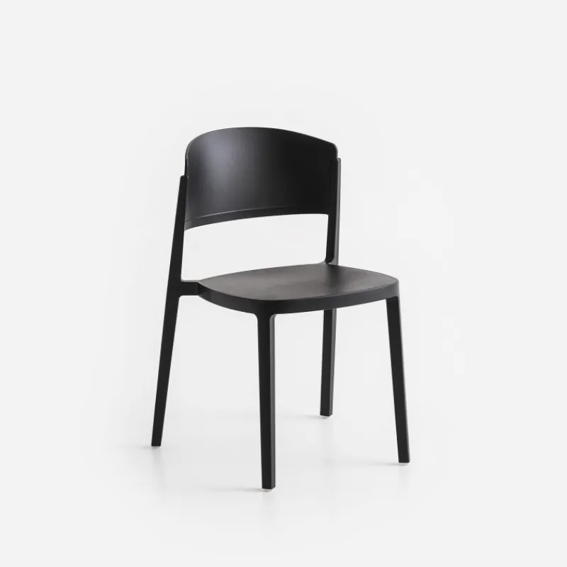 Abuela Chaise moderne empilable en technopolymère* Chaise De Cuisine