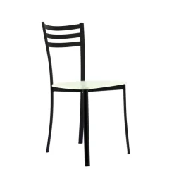 Ace 1320 Chaise de cuisine en métal et assise bois* Chaise De Cuisine