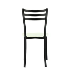 Ace 1320 Chaise de cuisine en métal et assise bois* Chaise De Cuisine
