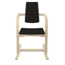 Varier Actulum ® Fauteuil de bureau ergonomique à bascule en tissu et bois* Chaise De Bureau|Chaise Salon