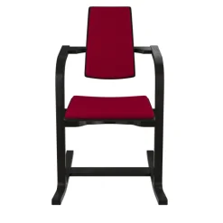Varier Actulum ® Fauteuil de bureau ergonomique à bascule en tissu et bois* Chaise De Bureau|Chaise Salon