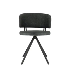 Perfecta Adagio Chaise moderne pivotante en tissu et pieds métal* Chaise De Salle à Manger|Chaise De Bureau