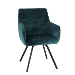 Adrien Fauteuil confortable en tissu avec pieds en métal* Chaise De Salle à Manger|Chaise De Bureau