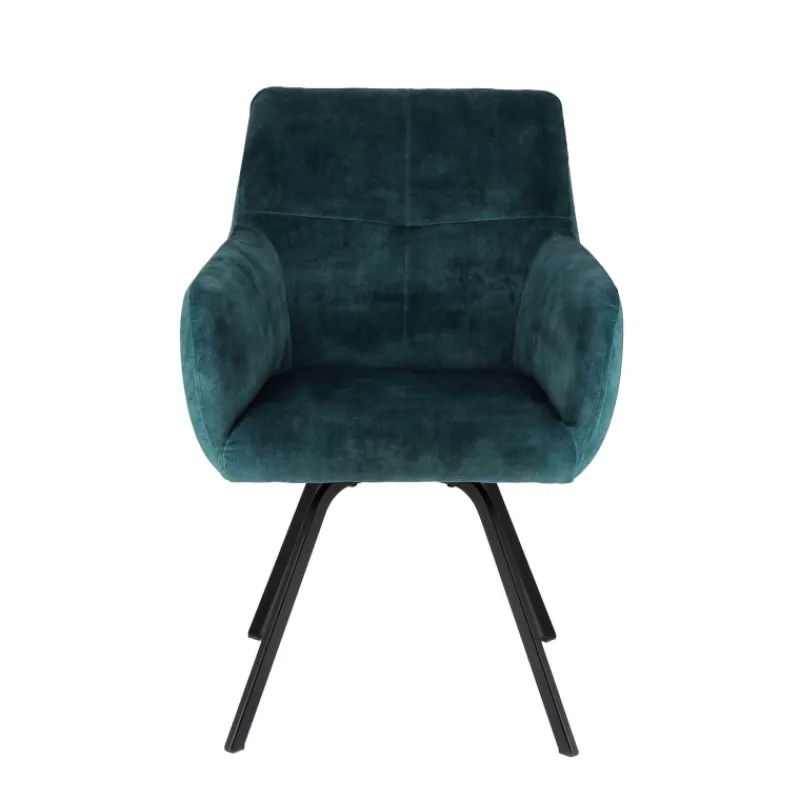 Adrien Fauteuil confortable en tissu avec pieds en métal* Chaise De Salle à Manger|Chaise De Bureau