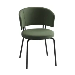 Perfecta Aero Chaise tendance belge en tissu pieds métal* Chaise Salon|Chaise De Salle à Manger