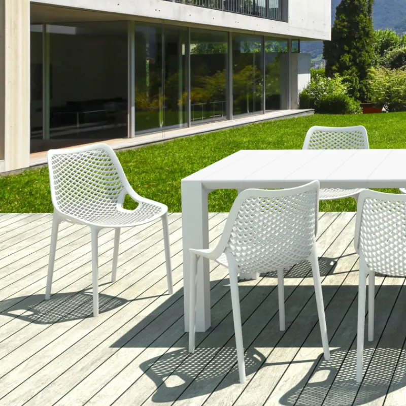 Air Chaise de jardin moderne ajourée en polypropylène* Chaise De Jardin