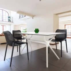 Air Chaise moderne ajourée en polypropylène* Chaise De Cuisine