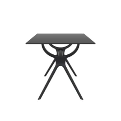Air Table rectangulaire en stratifié et polypropylène* Table De Salle à Manger