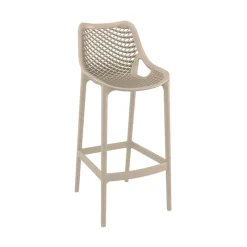 Air Tabouret moderne en polypropylène* Tabouret Snack (assise +/- 65 Cm)|Tabouret De Bar (assise +/- 80 Cm)