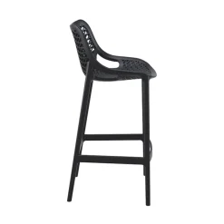 Air Tabouret moderne en polypropylène* Tabouret Snack (assise +/- 65 Cm)|Tabouret De Bar (assise +/- 80 Cm)