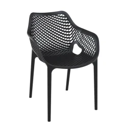 Air XL Fauteuil de jardin moderne ajouré en polypropylène* Chaise De Jardin|Fauteuil De Jardin