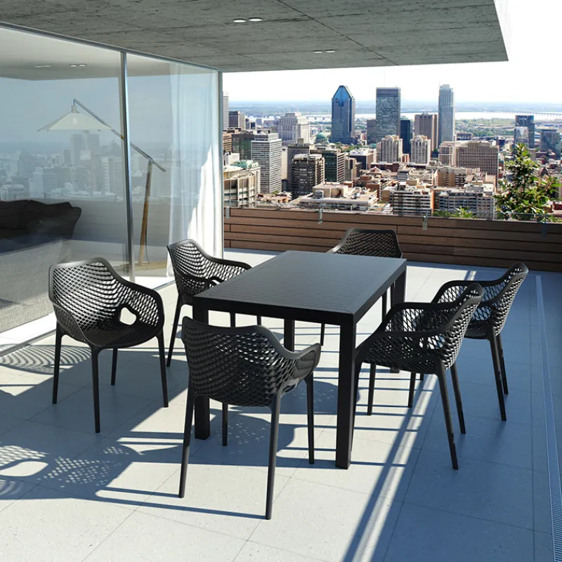 Air XL Fauteuil de jardin moderne ajouré en polypropylène* Chaise De Jardin|Fauteuil De Jardin