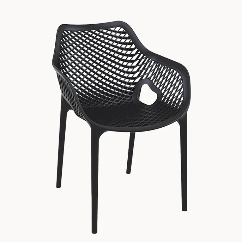 Air XL Fauteuil moderne empilable ajouré en polypropylène* Chaise De Cuisine|Chaise De Salle à Manger