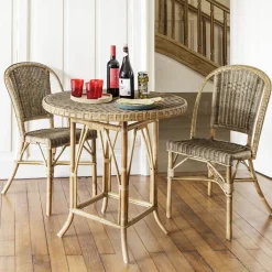 Kok AlbertineChaise en rotin vintage* Chaise De Salle à Manger|Chaise Salon