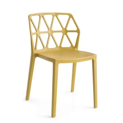 Alchemia Connubia® Chaise design empilable en polypropylène* Chaise De Cuisine|Chaise De Salle à Manger