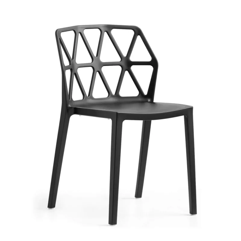 Alchemia Connubia® Chaise design empilable en polypropylène* Chaise De Cuisine|Chaise De Salle à Manger