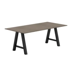 Perfecta Alegro Table belge rectangulaire en stratifié avec pieds en forme de tréteau* Table De Salle à Manger|Table De Cuisine