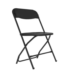 AlexChaise pliante en plastique et métal* Chaise De Cuisine