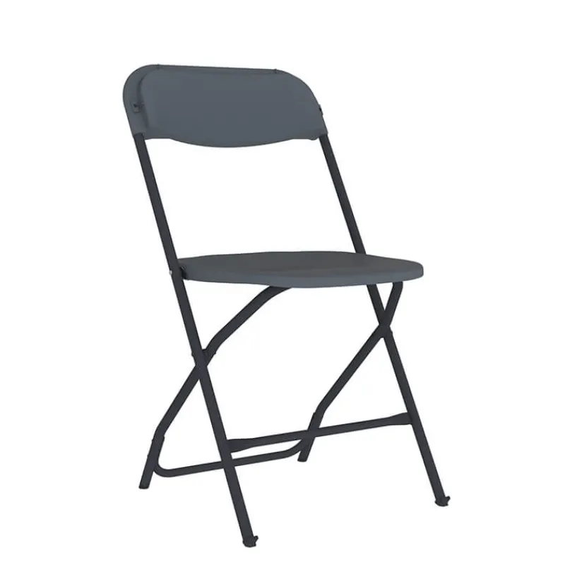 AlexChaise pliante en plastique et métal* Chaise De Cuisine