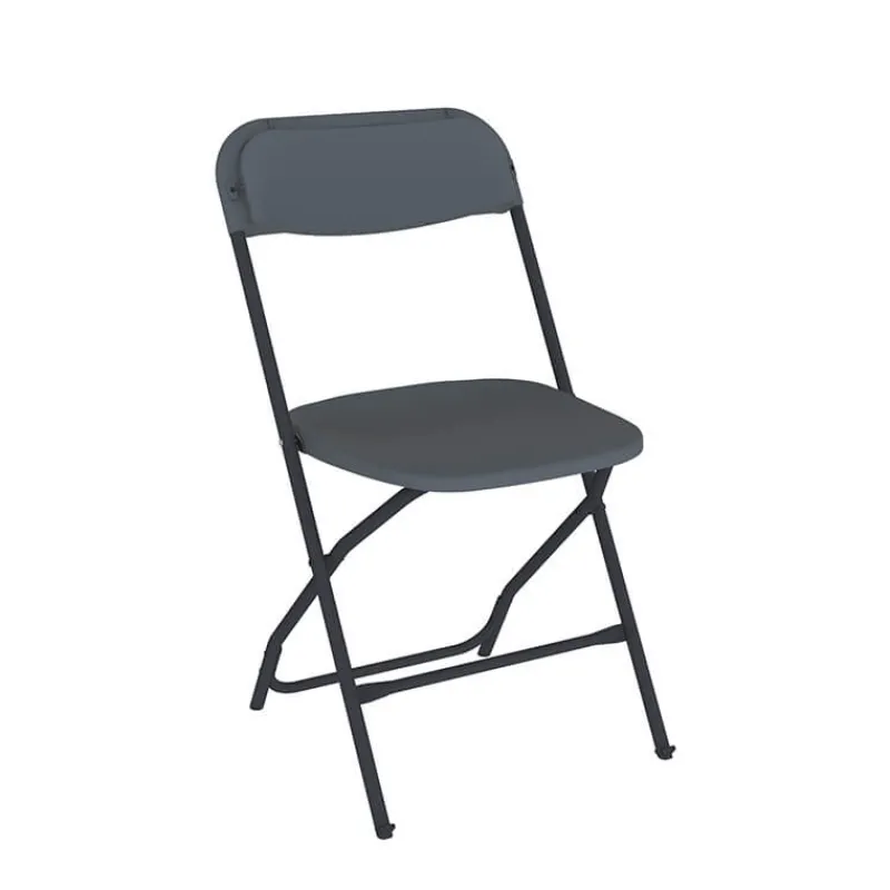 AlexChaise pliante en plastique et métal* Chaise De Cuisine