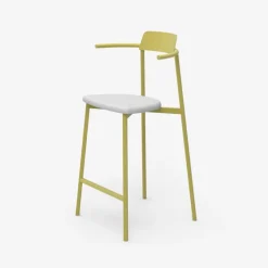 Carrier Alice ® Tabouret snack moderne en acier fabriqué en France* Tabouret Snack (assise +/- 65 Cm)|Tabouret De Bar (assise +/- 80 Cm)