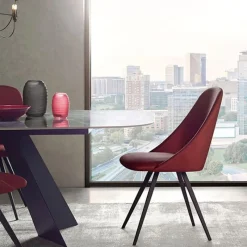 Europea Alizée Chaise moderne pivotante rembourrée* Chaise De Cuisine|Chaise De Salle à Manger
