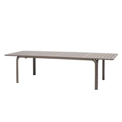 Alloro Table de jardin extensible en polypropylène et aluminium* Table De Jardin