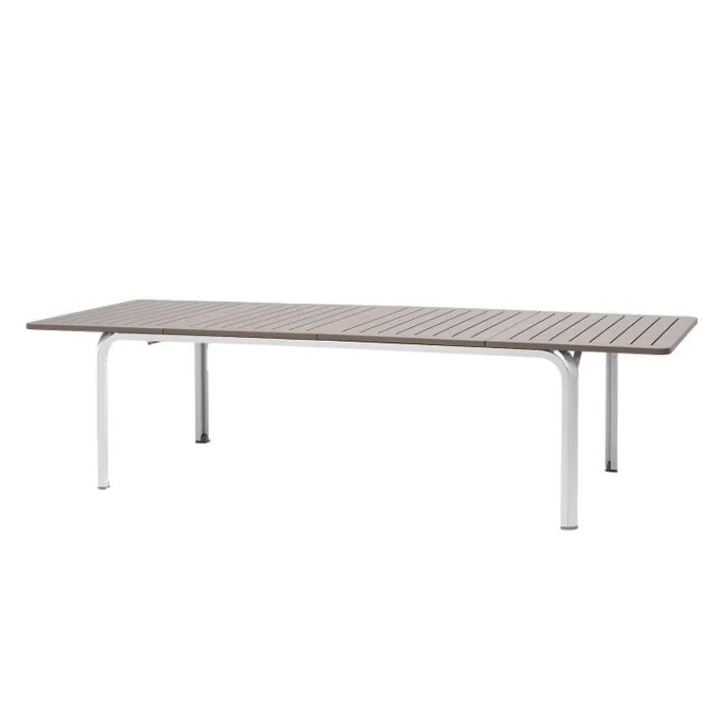 Alloro Table de jardin extensible en polypropylène et aluminium* Table De Jardin