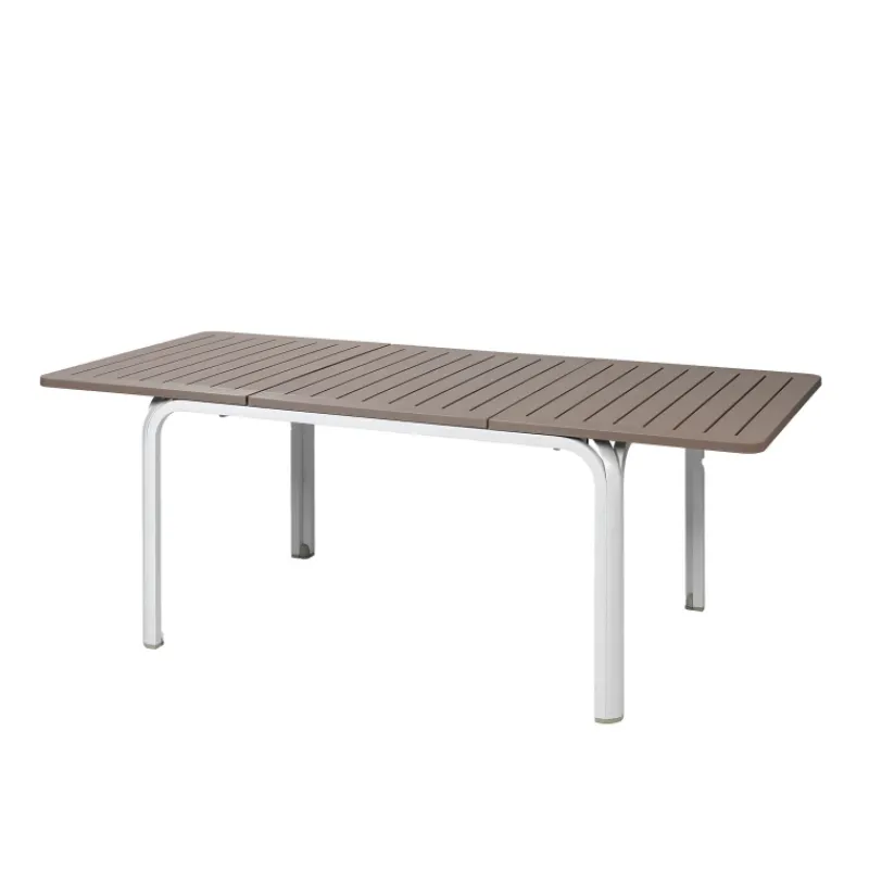 Alloro Table de jardin extensible en polypropylène et aluminium* Table De Jardin