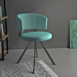 Perfecta Allure Chaise moderne en tissu pivotante* Chaise De Salle à Manger|Chaise De Bureau