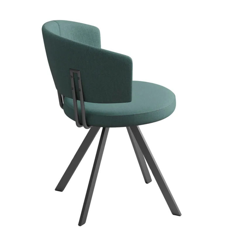 Perfecta Allure Chaise moderne en tissu pivotante* Chaise De Salle à Manger|Chaise De Bureau