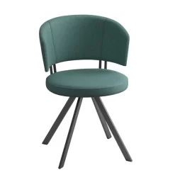 Perfecta Allure Chaise moderne en tissu pivotante* Chaise De Salle à Manger|Chaise De Bureau