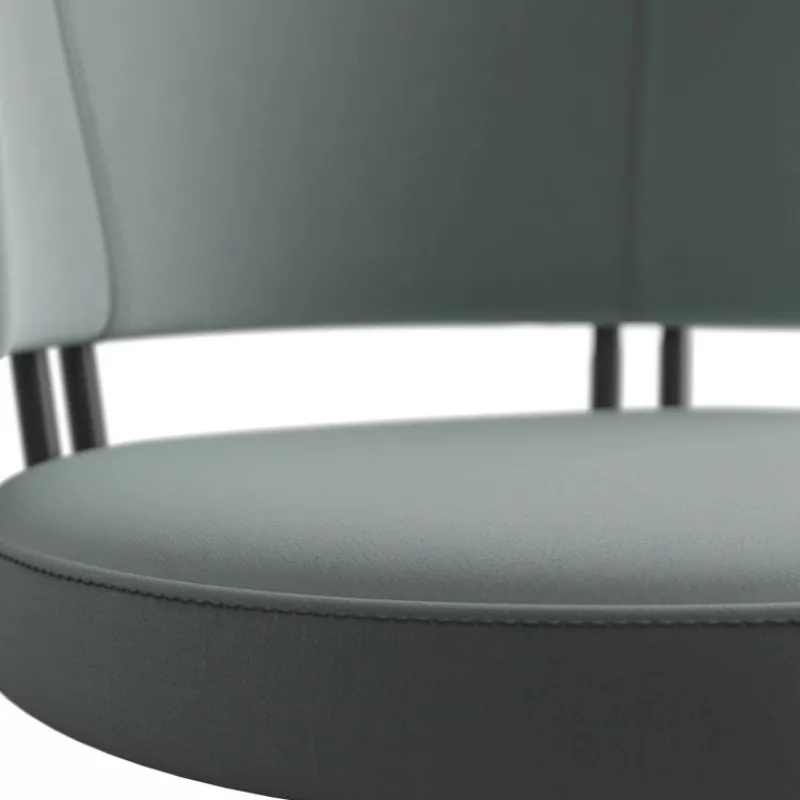 Perfecta Allure Tabouret snack design pivotant en tissu* Tabouret Snack (assise +/- 65 Cm)|Tabouret De Bar (assise +/- 80 Cm)