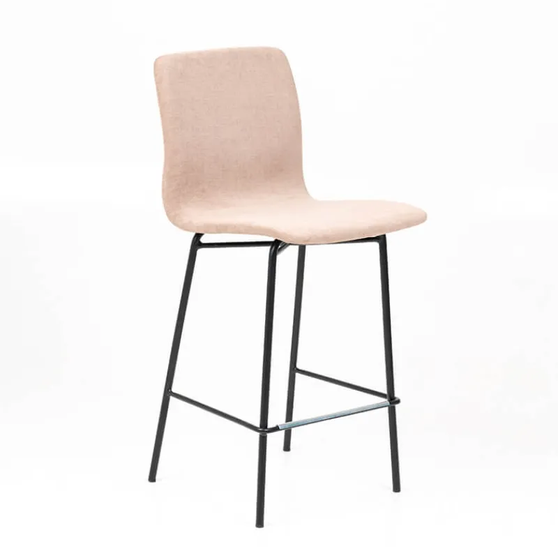 Sessio Amelie Tabouret snack contemporain en tissu* Tabouret Snack (assise +/- 65 Cm)|Tabouret De Bar (assise +/- 80 Cm)